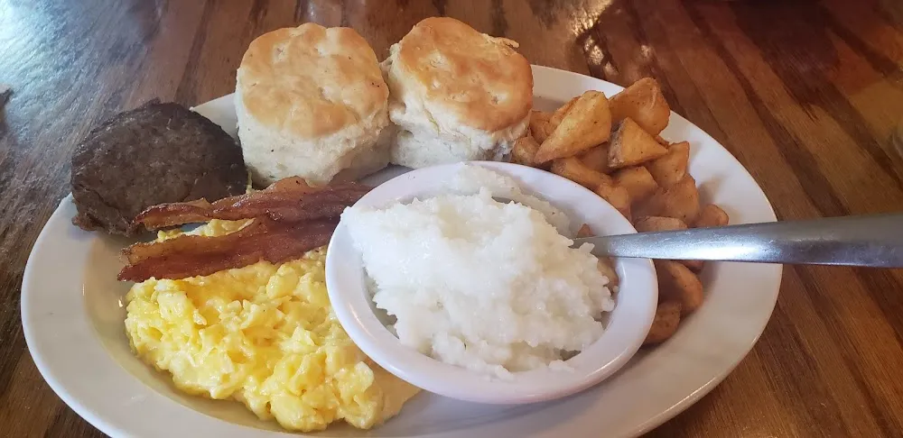 Costry Fried Steak Biscuit
